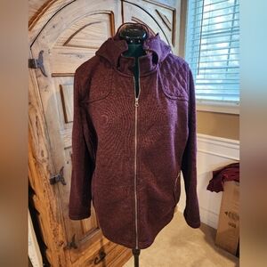 Zip-front Sweater-Jacket